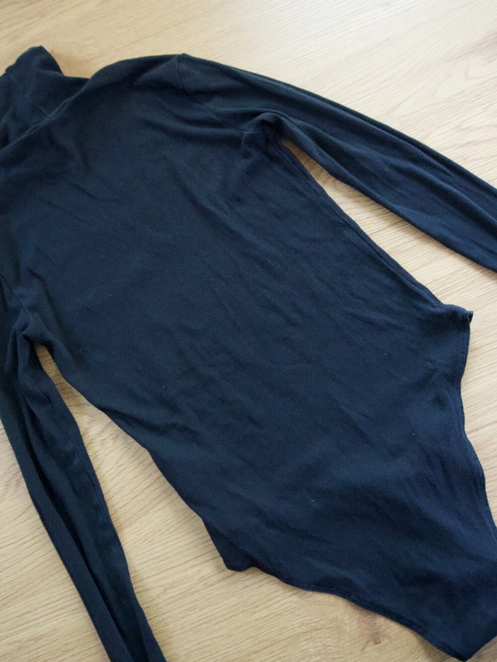 Ribbed Turtleneck Bodysuit